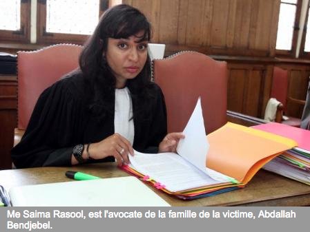 Me Saïma Rasool, avocate de la famille de la victime